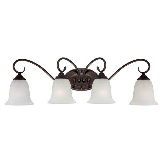 Millennium - 1184-RBZ - Four Light Vanity - Rubbed Bronze