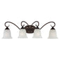 Millennium - 1184-RBZ - Four Light Vanity - Rubbed Bronze