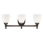 Millennium - 623-RBZ - Three Light Vanity - Rubbed Bronze