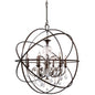 Crystorama - 9219-EB-CL-S - Six Light Chandelier - Solaris - English Bronze