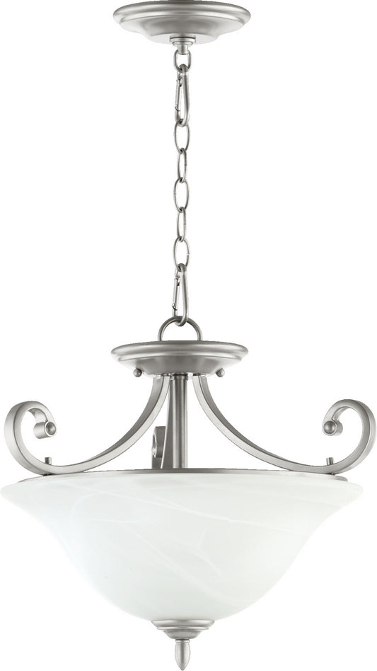 Quorum - 2854-18-64 - Three Light Dual Mount - Bryant - Classic Nickel
