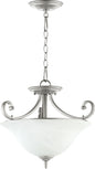 Quorum - 2854-18-64 - Three Light Dual Mount - Bryant - Classic Nickel