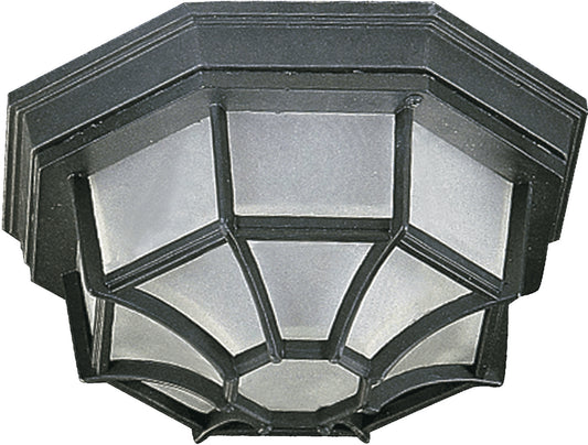 Quorum - 3086-11-15 - One Light Ceiling Mount - 3086 Ceiling Mounts - Black