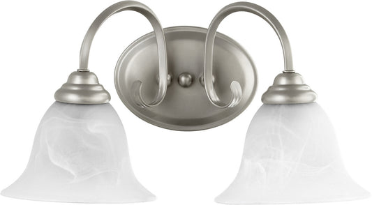 Quorum - 5110-2-64 - Two Light Vanity - Spencer - Classic Nickel