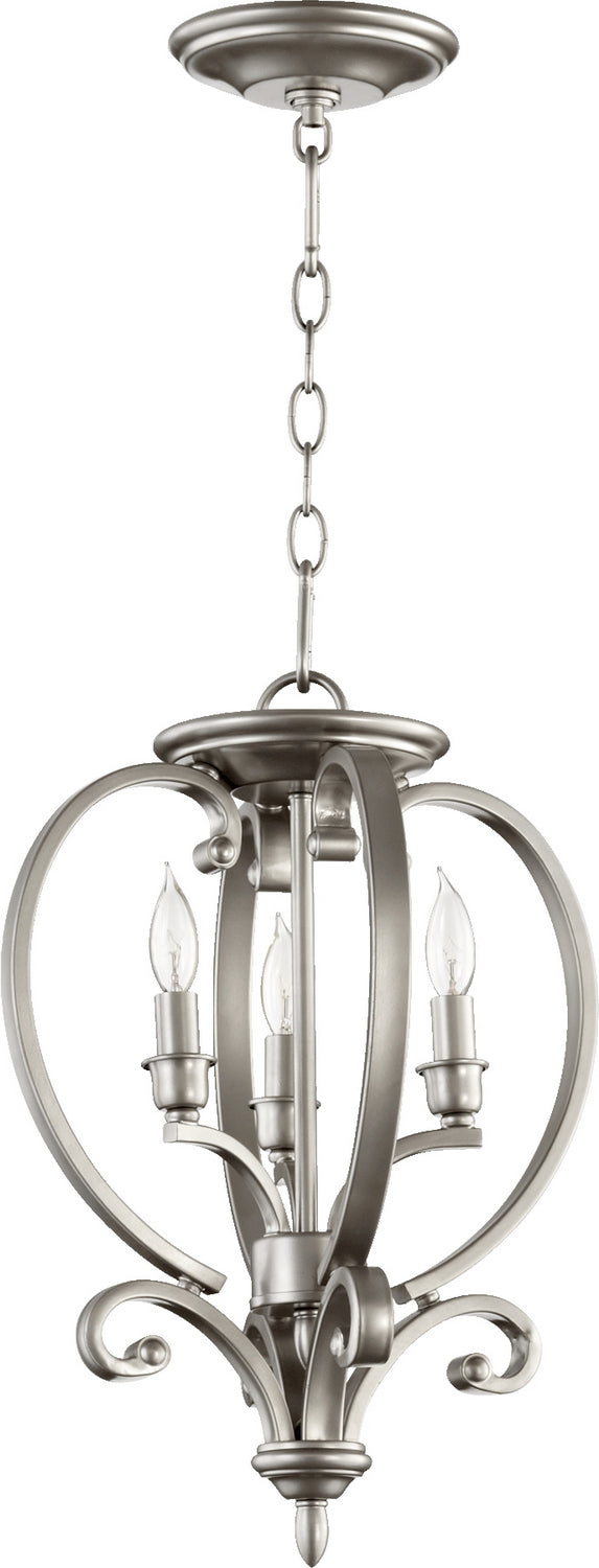 Quorum - 6754-3-64 - Three Light Dual Mount - Bryant - Classic Nickel