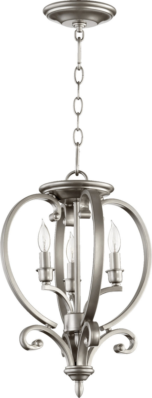 Quorum - 6754-3-64 - Three Light Dual Mount - Bryant - Classic Nickel
