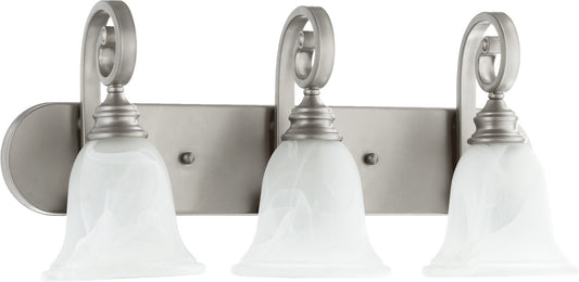 Quorum - 5154-3-64 - Three Light Vanity - Bryant - Classic Nickel