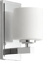 Quorum - 5669-1-14 - One Light Wall Mount - 5669 Cylinder Lighting Series - Chrome