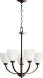 Quorum - 6060-5-86 - Five Light Chandelier - Reyes - Oiled Bronze