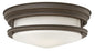 Hinkley - 3302OZ - LED Flush Mount - Hadley - Oil Rubbed Bronze