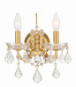 Crystorama - 4452-GA-CL-S - Two Light Wall Sconce - Filmore - Antique Gold