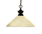 Z-Lite - 100701BRZ-AGM14 - One Light Pendant - Chance/Bourbon - Bronze