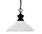 Z-Lite - 100701MB-AWL14 - One Light Pendant - Shark - Matte Black