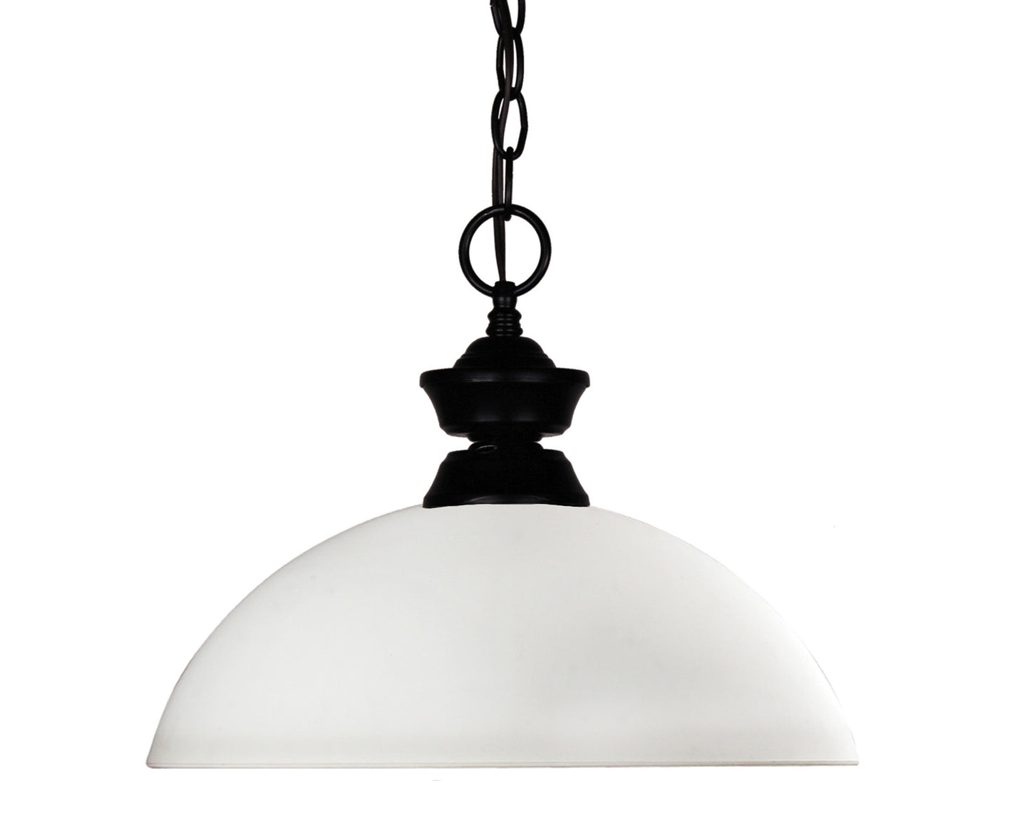 Z-Lite - 100701MB-DMO14 - One Light Pendant - Shark/Windsor - Matte Black