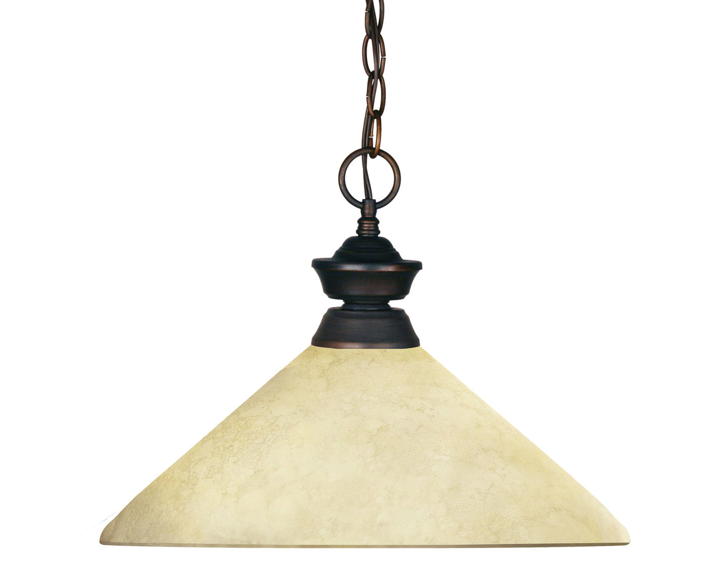 Z-Lite - 100701OB-AGM14 - One Light Pendant - Riviera - Olde Bronze