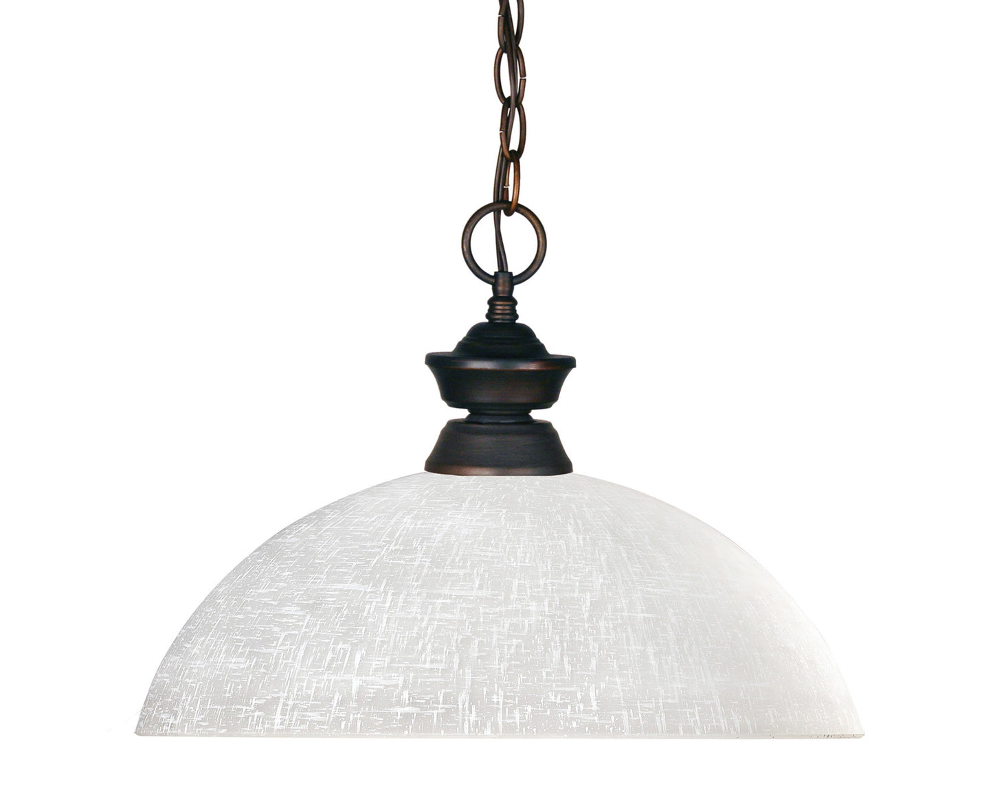 Z-Lite - 100701OB-DWL14 - One Light Pendant - Riviera - Olde Bronze