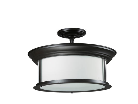 Z-Lite - 2004SF-BRZ - Three Light Semi Flush Mount - Sonna - Bronze