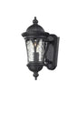 Z-Lite - 543S-BK - One Light Outdoor Wall Mount - Doma - Black