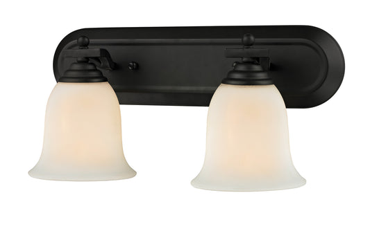 Z-Lite - 703-2V-MB - Two Light Vanity - Lagoon - Matte Black