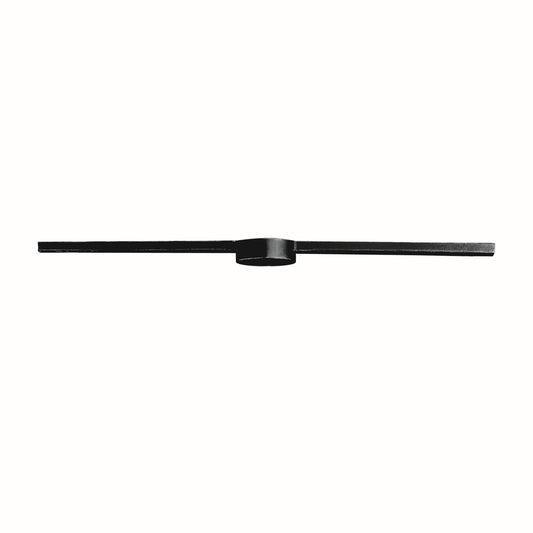 ELK Home - 3L-DR - Three Light Linear Bar - Pendant Options - Dark Rust