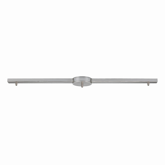 ELK Home - 3L-SN - Three Light Linear Bar - Pendant Options - Satin Nickel