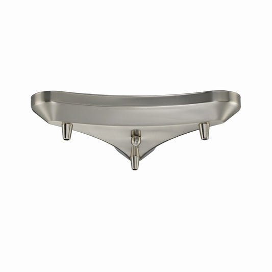 ELK Home - 3T-SN - Three Light Pan - Pendant Options - Satin Nickel