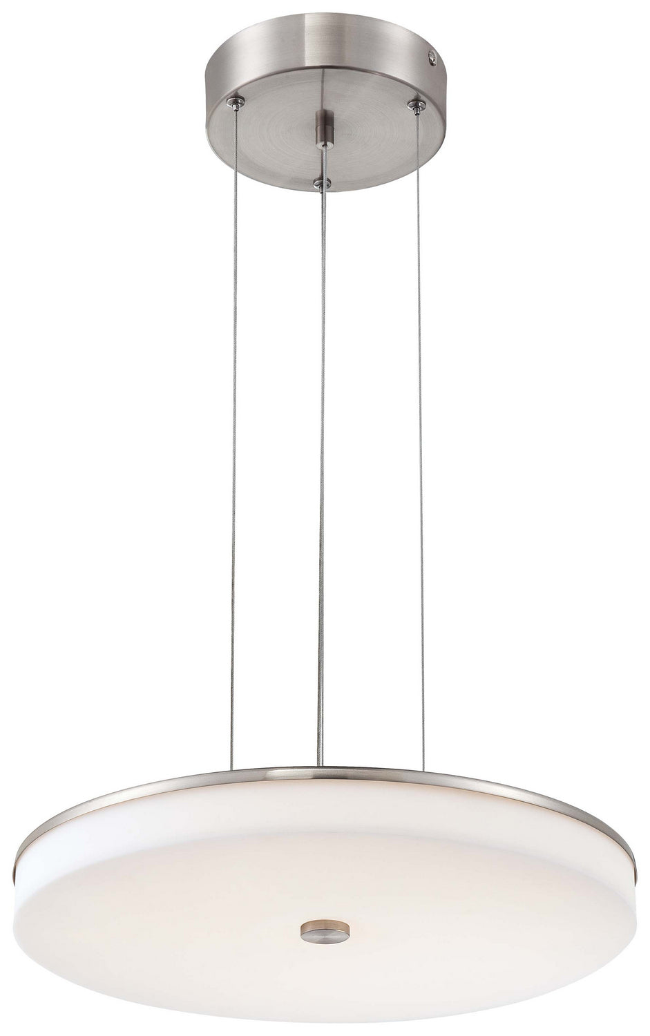 George Kovacs - P951-084-L - LED Pendant - U.H.O. - Brushed Nickel