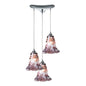 ELK Home - 31342/3vpur - Three Light Pendant - Vestido - Polished Chrome