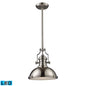 ELK Home - 66124-1-LED - LED Pendant - Chadwick - Satin Nickel