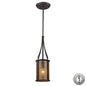 ELK Home - 15033/1-LA - One Light Mini Pendant - Barringer - Aged Bronze