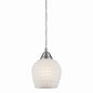 ELK Home - 528-1WHT-LED - LED Mini Pendant - Fusion - Satin Nickel