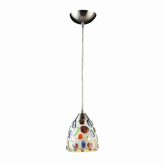ELK Home - 542-1-LED - LED Mini Pendant - Gemstone - Satin Nickel