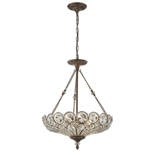 ELK Home - 12024/5 - Five Light Chandelier - Christina - Mocha