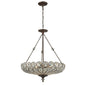 ELK Home - 12025/6 - Six Light Chandelier - Christina - Mocha