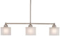 Minka-Lavery - 1734-613 - Three Light Island Pendant - 1730 Series - Polished Nickel