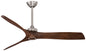 Minka Aire - F853-BN/MM - 60"Ceiling Fan - Aviation - Brushed Nickel W/ Medium Maple