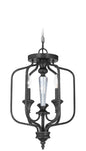 Craftmade - 26723-MBS - Three Light Convertible Semi Flush - Boulevard - Mocha Bronze Silver Wash