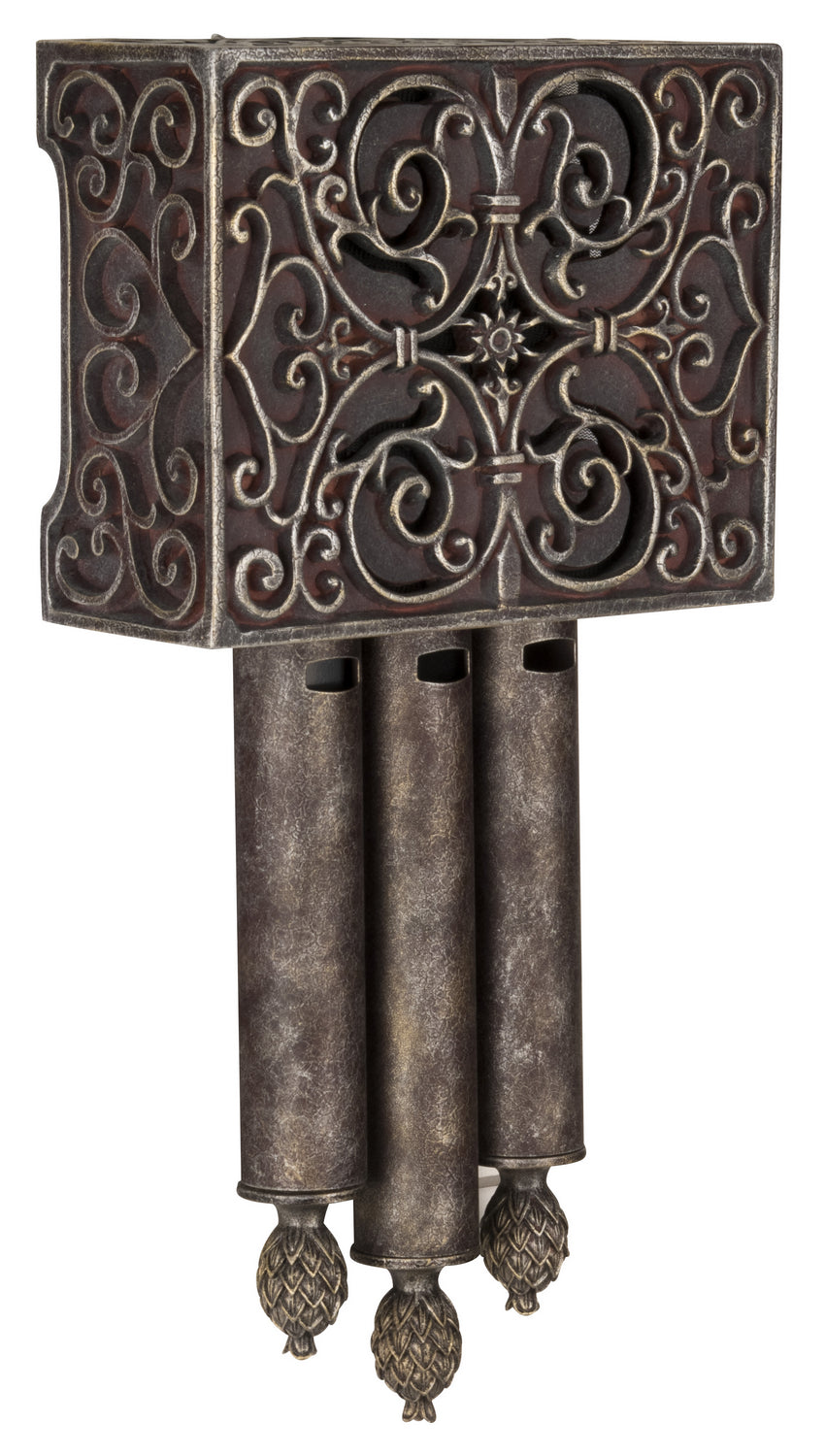 Craftmade - CA3-RC - Carved Short Chime - Westminster Chime - Renaissance Crackle