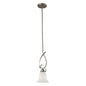 ELK Home - 1001PS/20 - One Light Mini Pendant - Brighton - Brushed Nickel
