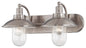 Minka-Lavery - 5132-84 - Two Light Bath - Downtown Edison - Brushed Nickel