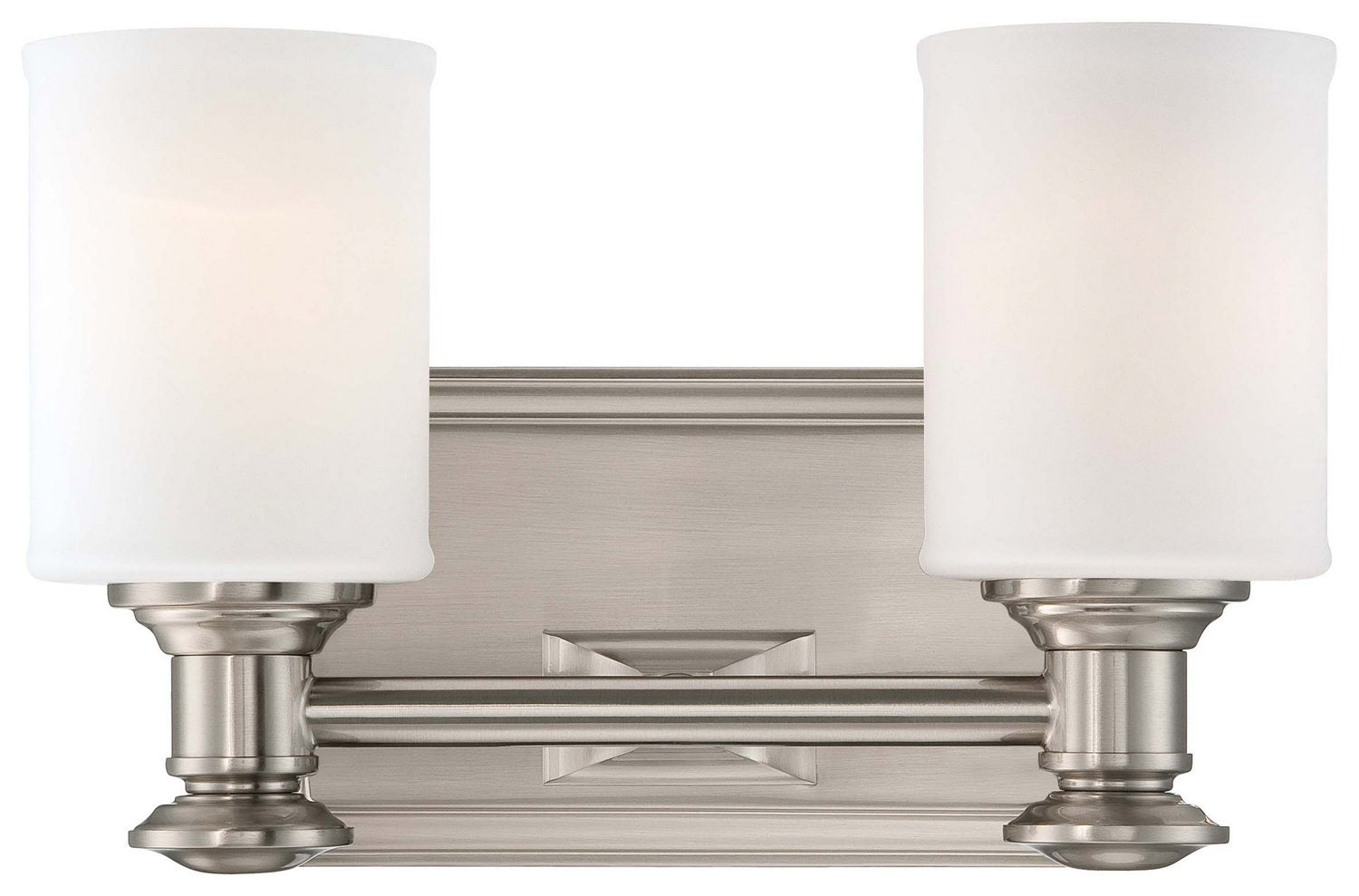 Minka-Lavery - 5172-84 - Two Light Bath - Harbour Point - Brushed Nickel