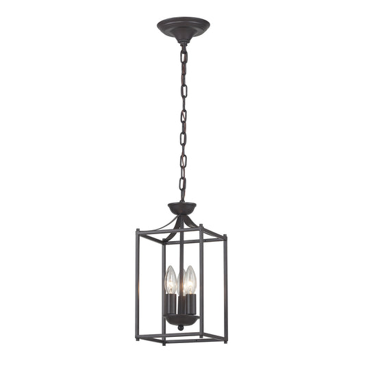 ELK Home - 140-002 - Three Light Pendant - Arthur - Oil Rubbed Bronze