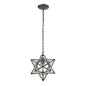 ELK Home - 145-001 - One Light Mini Pendant - Star - Oil Rubbed Bronze