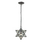 ELK Home - 145-002 - One Light Mini Pendant - Star - Oil Rubbed Bronze