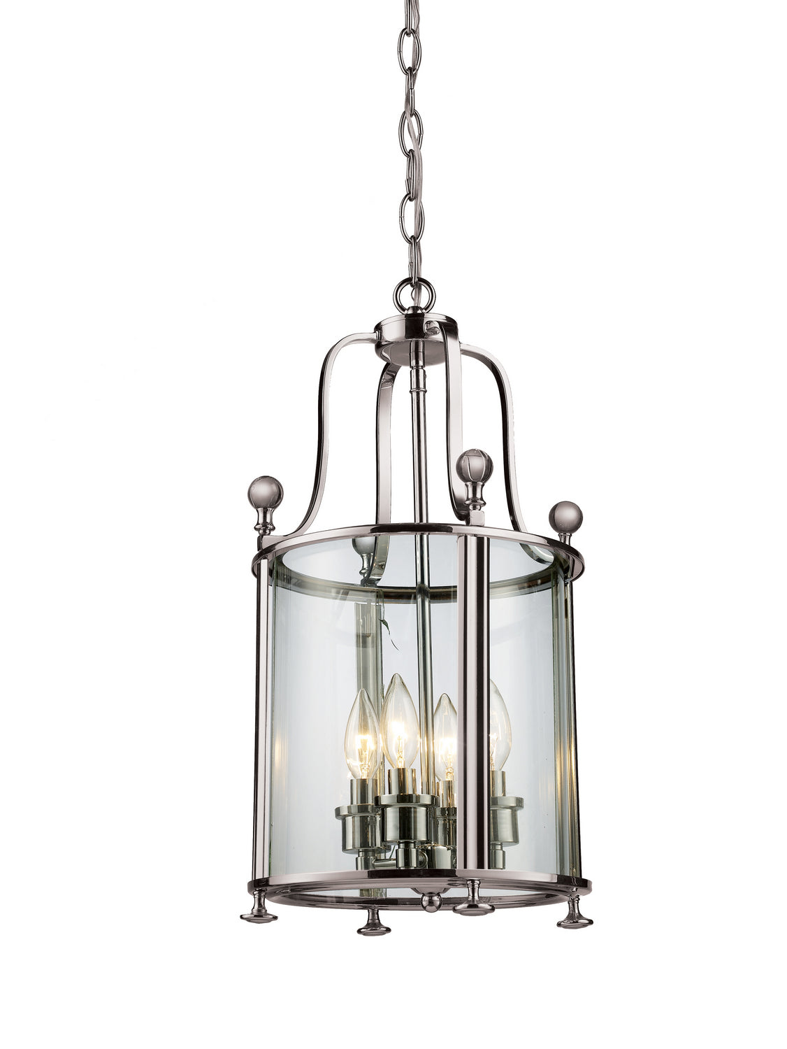 Z-Lite - 191-4 - Four Light Pendant - Wyndham - Brushed Nickel