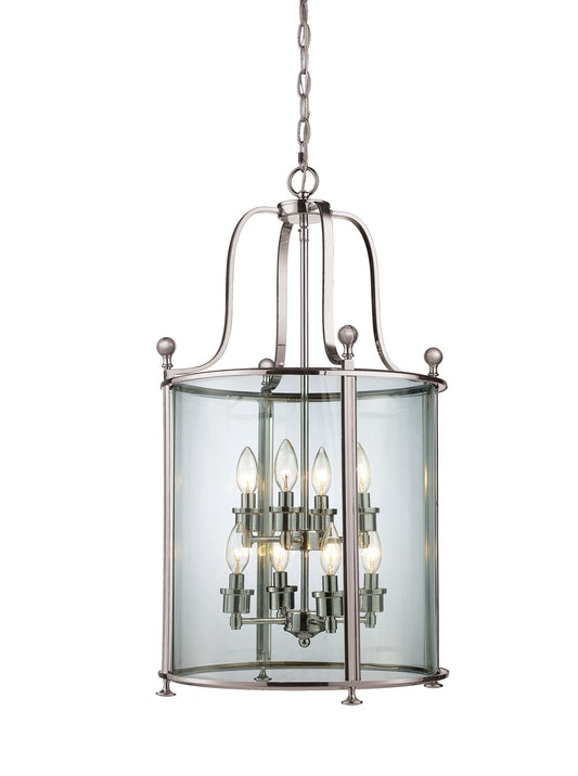 Z-Lite - 191-8 - Eight Light Chandelier - Wyndham - Brushed Nickel