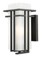 Z-Lite - 549S-BK - One Light Outdoor Wall Mount - Abbey - Black