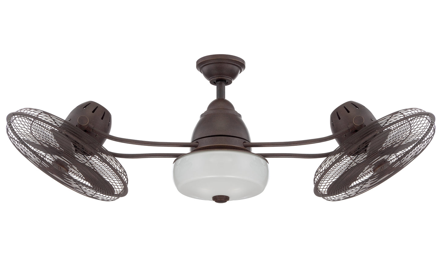 Craftmade - BW248AG6 - 48"Ceiling Fan - Bellows II Indoor/Outdoor - Aged Bronze Textured