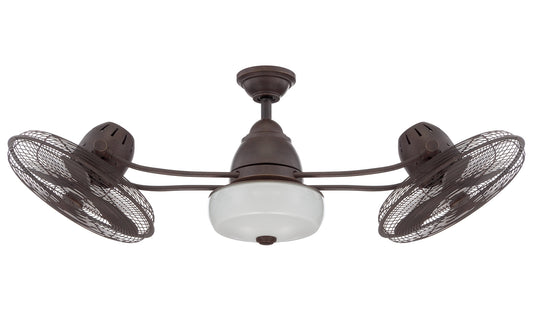 Craftmade - BW248AG6 - 48"Ceiling Fan - Bellows II Indoor/Outdoor - Aged Bronze Textured