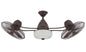 Craftmade - BW248AG6 - 48"Ceiling Fan - Bellows II Indoor/Outdoor - Aged Bronze Textured